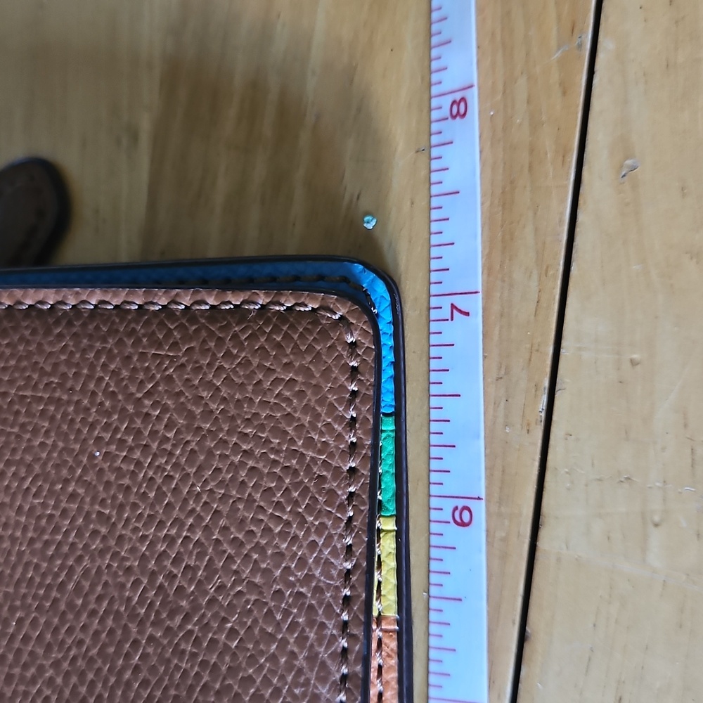 Coach Tan Leather Clutch - Picture 6 of 7